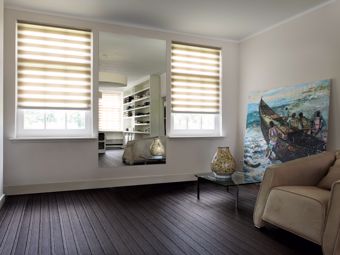 Spielerisch, minimalistisch oder romantisch: Innenrollos helfen dabei, den Stil eines Zimmers zu bestimmen