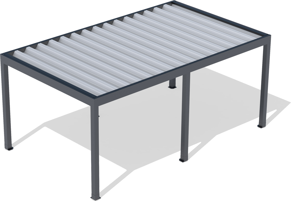 Detaily Carport ARTOSI – Aluminiumvordach für Autos

