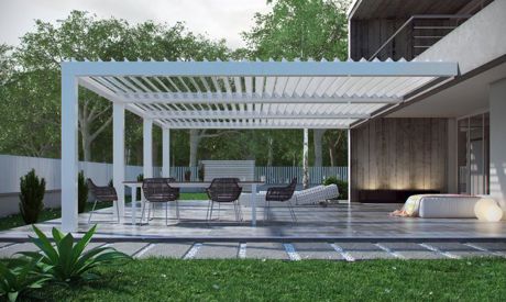 Wie man eine Pergola winterfest macht