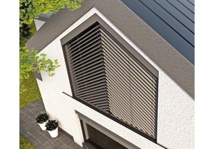Jalousien für atypische Fenster (Sonderfenster)
